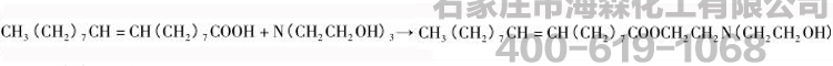 油酸三乙醇胺皂化物的合成